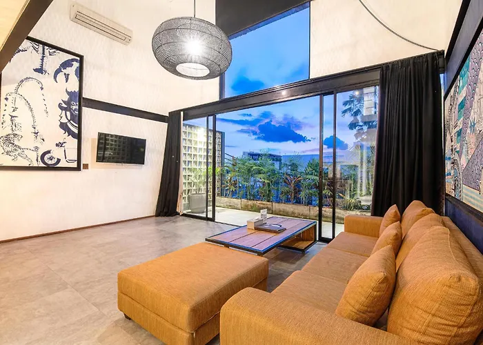 New Duplex Apartment 200M To Beach Canggu *